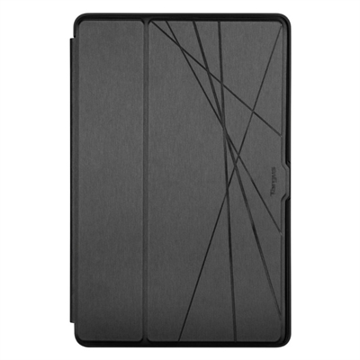 Targus THZ904GL Targus Click-In - Funda con tapa para tableta - poliuretano termoplástico (TPU) - negro - 12.4 - para Samsung Galaxy Tab S7+ 12.4, S7 FE 12.4 and S8+ 12.4