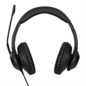 Targus AEH102GL - Targus AEH102GL - Auricular - en oreja - convertible - cableado - USB-A - aislamiento de r
