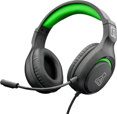 The-G-Lab KORP-YTTRIUM-GREEN GAMING HEADSET -COMPATIBLE PC, PS4, XBOXONE -GREEN