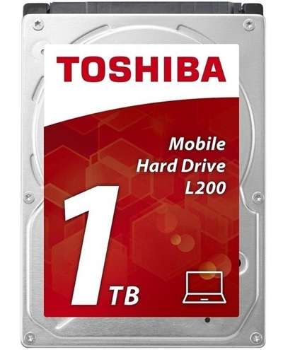 Toshiba HDWJ110UZSVA Toshiba L200 Laptop PC - Disco duro - 1 TB - interno - 2.5 - SATA 6Gb/s - 5400 rpm - búfer: 8 MB