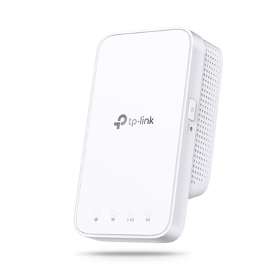 Tp-Link RE300 TP-LINK RE300. Tipo: Repetidor de red, Velocidad de transferencia de datos: 867 Mbit/s. Tipo de antena: Interno. Wi-Fi estándares: 802.11a,802.11b,802.11g,Wi-Fi 4 (802.11n),Wi-Fi 5 (802.11ac), Banda Wi-Fi: Doble banda (2,4 GHz / 5 GHz), Algoritmos de seguridad soportados: 64-bit WEP,128-bit WEP,WPA-PSK,WPA2-PSK. Color del producto: Blanco, Certificación: CE, FCC, RoHS. Consumo de energía (max): 7,3 W
