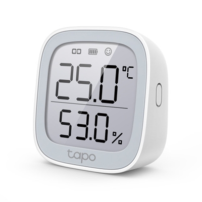 Tp-Link TAPO T315 Smart Temperature +Humidity Monitor - Tecnologia: Wifi; Color: Blanco