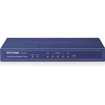 Tp-Link TL-R470T+ El router balanceador de carga de banda ancha, el TL-R470T+ es una sabia elecciÃ³n para negocios pequeÃ±os. Ofrece un alto rendimiento con respecto a las inversiones con pocos gastos adicionales. Cuenta con tres puertos WAN/LAN intercambiables, el TL-R470T+ soporta hasta 4 puertos WAN, que pueden satisfacer diferentes requisitos de acceso a internet a travÃ©s de un dispositivo. El TL-R470T+ integra mÃºltiples estrategias de balanceo de carga, QoS avanzado y un potente firewall (cortafuegos) para ofrecerle un tiempo de actividad en la red consistente y una conectividad a Ethernet confiable. Sin embargo, es fÃ¡cil manejar el TL-R470T+ mediante una utilidad basada en la web, que hace que sea mÃ¡s conveniente crear y administrar su red.