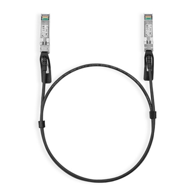 Tp-Link TL-SM5220-1M TP-Link TL-SM5220-1M. Longitud de cable: 1 m, Tipo de cable: DAC, Conector 1: SFP+, Conector 2: SFP+
