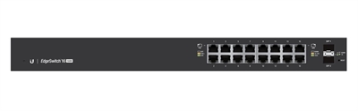 Ubiquiti-Networks ES-16-150W Ubiquiti Networks ES-16-150W, Gestionado, L2/L3, Gigabit Ethernet (10/100/1000), Energía sobre Ethernet (PoE), Montaje en rack