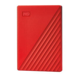 Western-Digital WDBYVG0020BRD-WESN Western Digital My Passport. Capacidad del HDD: 2000 GB. Versión USB: 3.2 Gen 1 (3.1 Gen 1). Color del producto: Rojo