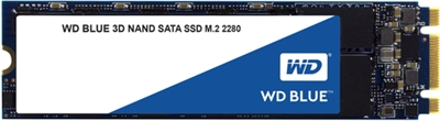Western-Digital WDS250G2B0B WD Blue 3D NAND SATA SSD WDS250G2B0B - Unidad en estado sólido - 250GB - interno - M.2 2280 - SATA 6Gb/s
