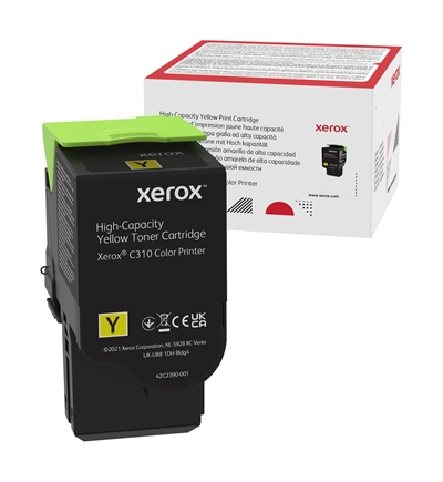 Xerox 006R04367 Xerox - Gran capacidad - amarillo - original - cartucho de tóner - para Xerox C310/DNI, C310/DNIM, C310V_DNI, C315/DNI, C315V_DNI, C315V_DNIUK