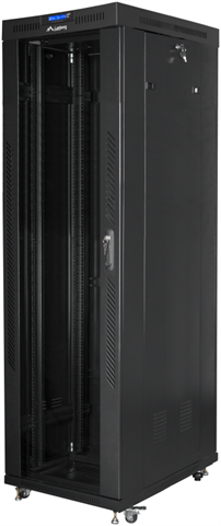 Armario Lanberg Rack 19" 42U 600X1000 Flat Pack Negro