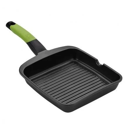 Asador Bra Prior A121457/ Ø28cm/ Aluminio Fundido/ Apto Para Inducción