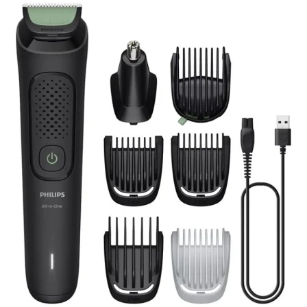 Recortadora Philips All In One 3000 Series Mg3935/15/ Con Batería/ 6 Accesorios