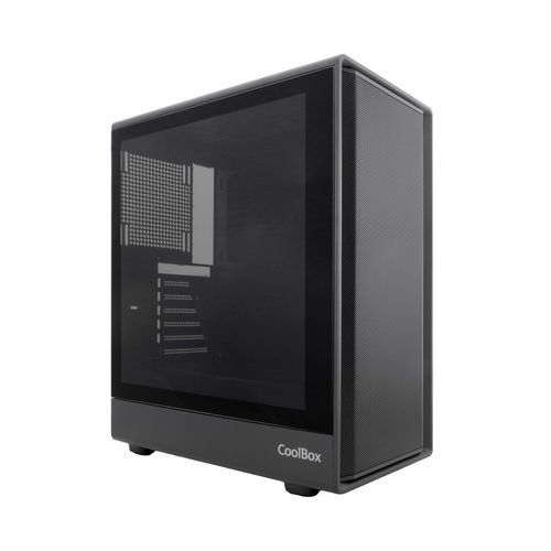 CAJA SEMITORRE/ATX COOLBOX GA700 DARKSIDE S/FUENTE USB-C NEGRA C/VENTANA