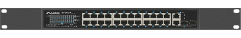 Lanberg Rsfe-24P-2C-360 Switch No Administrado Gigabit Ethernet (10/100/1000) Energía Sobre Ethernet (Poe) 1U Negro