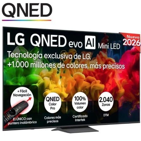 Televisor Lg Qned Evo Ai Qned83b Mini Led 85Qned8eb3a 85"/ Ultra Hd 4K/ Smart Tv/ Wifi