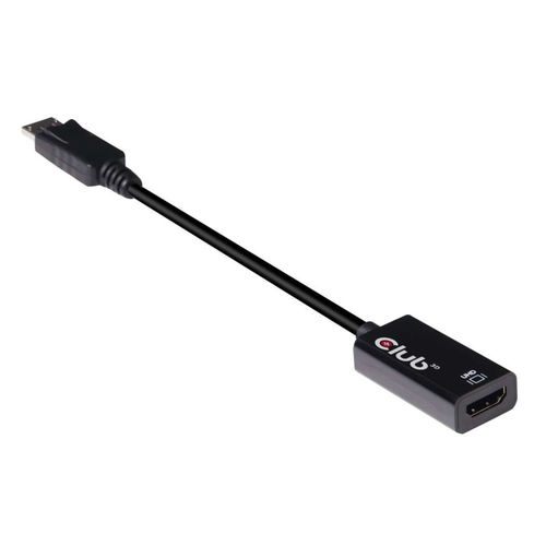 ADAPTADOR CLUB 3D ACTIVO DISPLAYPORT 1.4 A HDMI 2.0B 4K 60HZ HDR