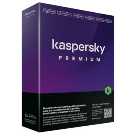 Antivirus Kaspersky Premium/ 3 Dispositivos/ 1 Año