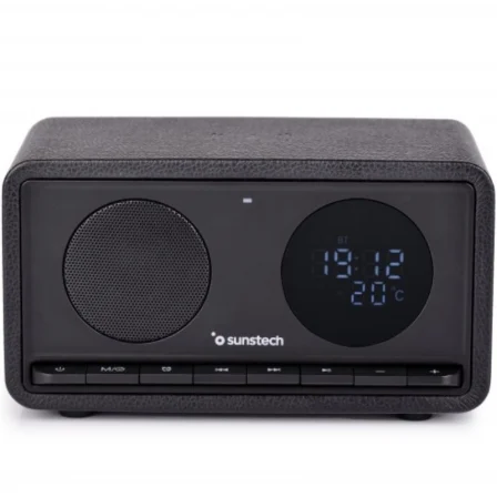 Radio Portátil Sunstech Rpbt460/ Negra