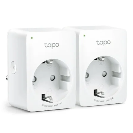 Enchufe Wifi Inteligente Tp-Link Tapo P100/ Pack 2