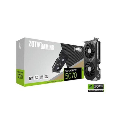 TARJETA GRÃFICA ZOTAC RTX 5070 TWIN EDGE 12GB GDDR7 BULK