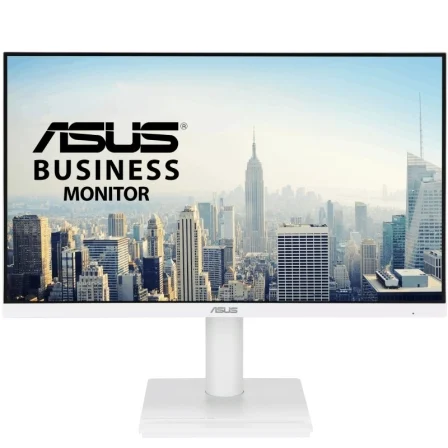 Monitor Profesional Asus Va249qgs-W 23.8"/ Full Hd/ Multimedia/ Regulable En Altura/ Blanco