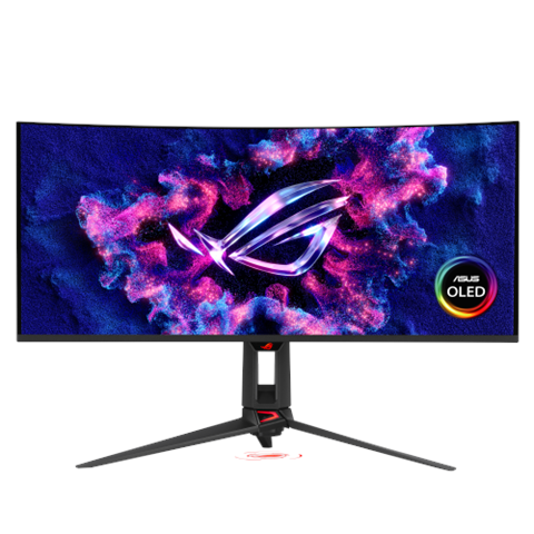 Asus Rog Swift Oled Pg34wcdn Pantalla Para Pc 86,4 Cm (34") 3440 X 1440 Pixeles Wide Quad Hd Qd-Oled Negro