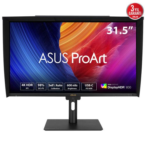 Asus Proart Pa32uce Pantalla Para Pc 80 Cm (31.5") 3840 X 2160 Pixeles 4K Ultra Hd Led Negro