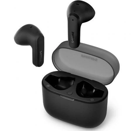 Auriculares Bluetooth Philips Tat2139bk Con Estuche De Carga/ Autonomía 7H/ Negros