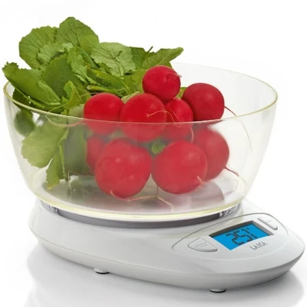 Báscula De Cocina Electrónica Laica Ks1019w/ Hasta 5Kg