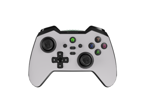 Genesis Mangan 400 Blanco Bluetooth Gamepad Analógico/Digital Android, Mac, Nintendo Switch, Pc, Ios