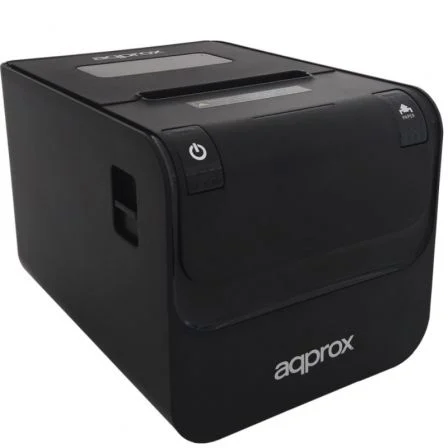 Impresora De Tickets Approx Apppos80amuse/ Térmica/ Ancho Papel 80Mm/ Usb-Rs232-Ethernet/ Negra