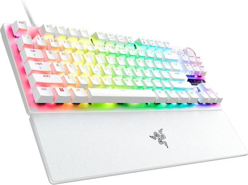 Teclado Razer Huntsman V3 Pro (Usa) Tenkeyless Blanco (Rz03-04981700-R3m1)
