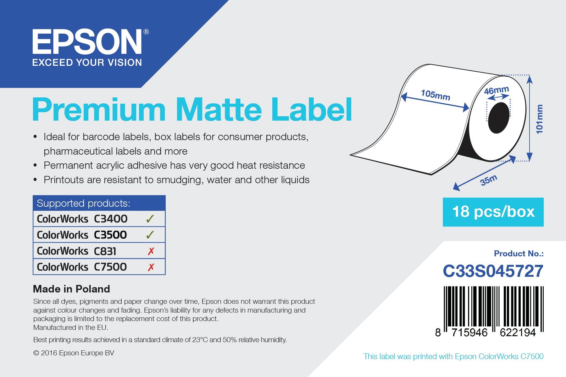 Epson C33S045727