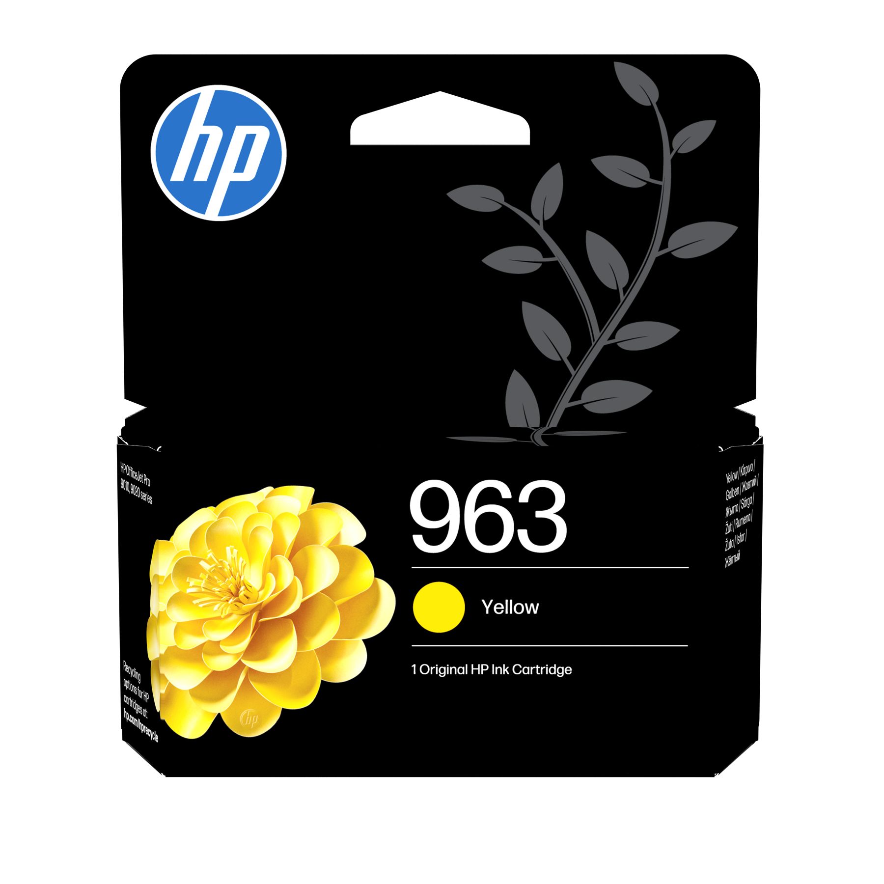 Cartucho De Tinta Original Hp Nº963/ Amarillo