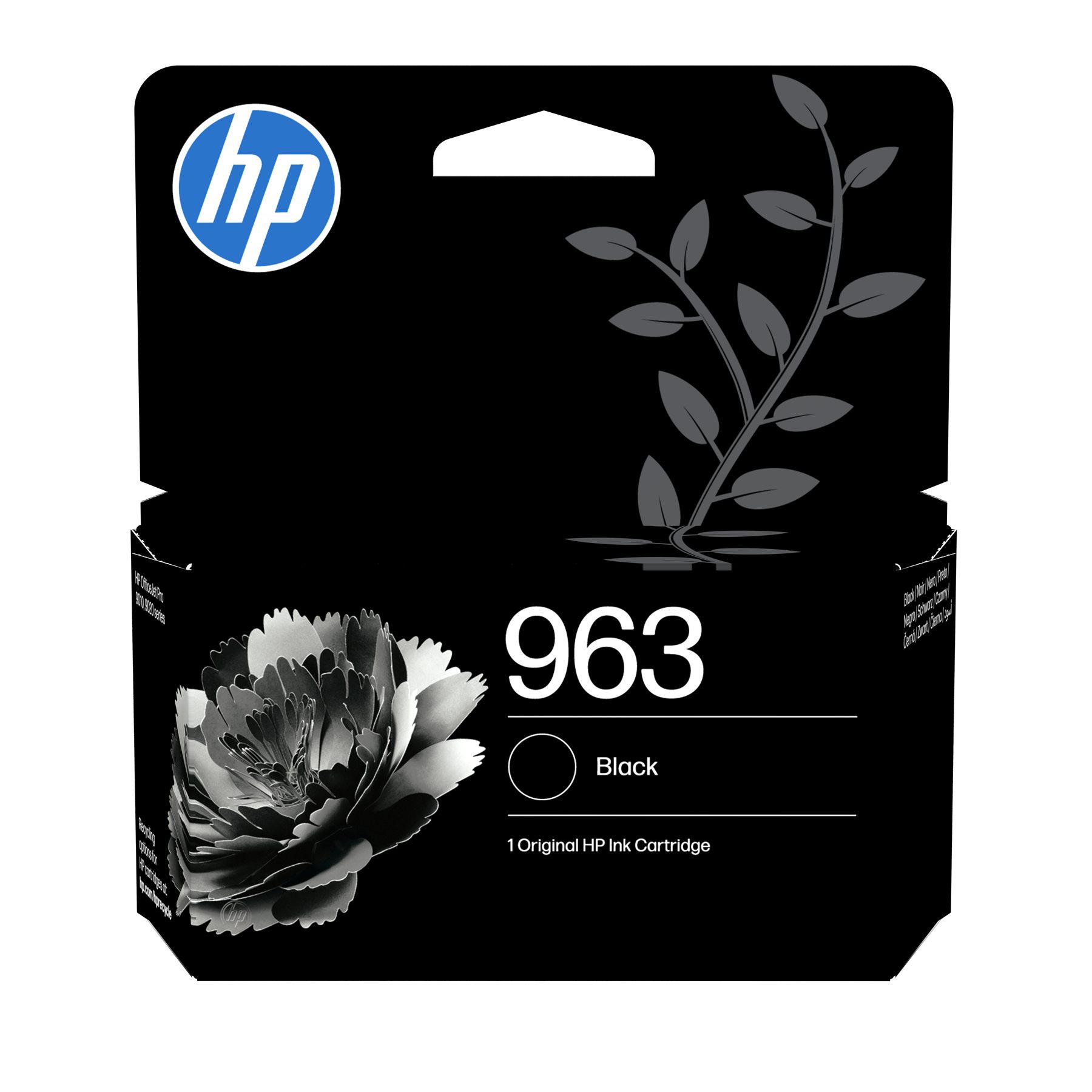 Cartucho De Tinta Original Hp Nº963/ Negro