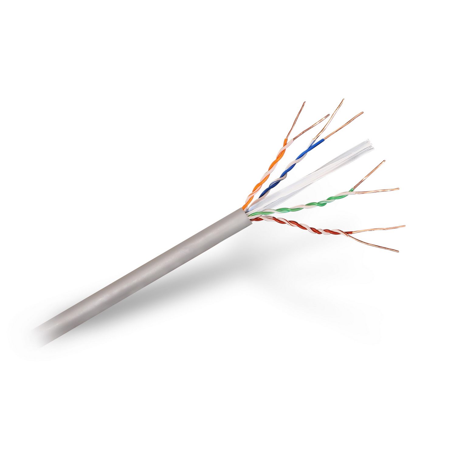 Bobina De Cable Rj45 Utp Aisens A135-0261 Cat.6/ 100M/ Gris