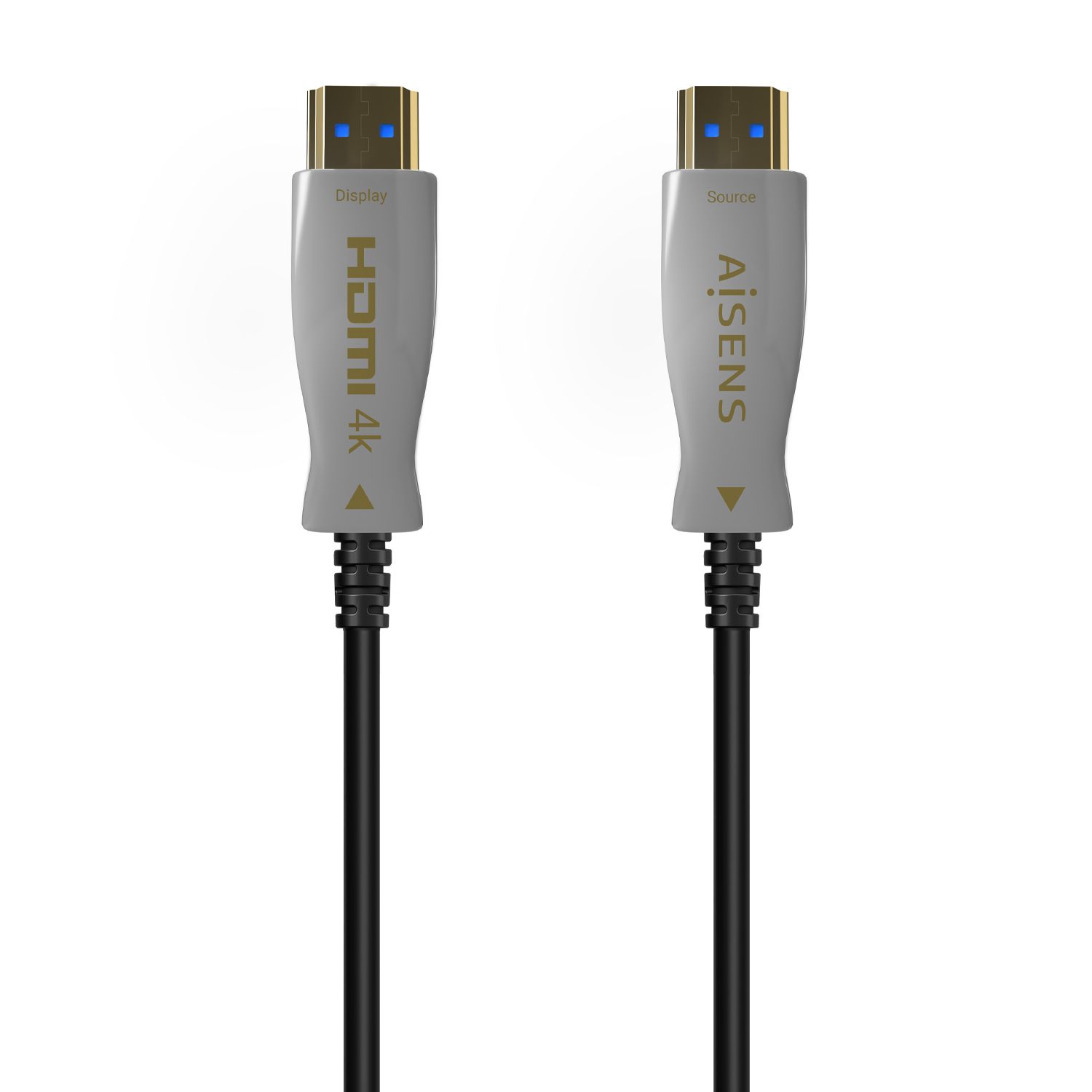 Cable HDMI 2.0 Aoc 4K Aisens A148-0698/ HDMI Macho - HDMI Macho/ 100M/ Negro