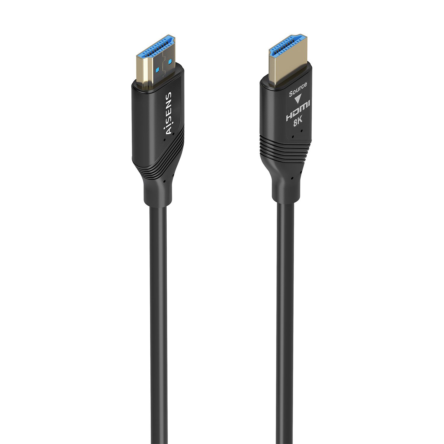 Cable HDMI 2.1 Aoc 8K Aisens A153-0936/ HDMI Macho - HDMI Macho/ 25M/ Negro