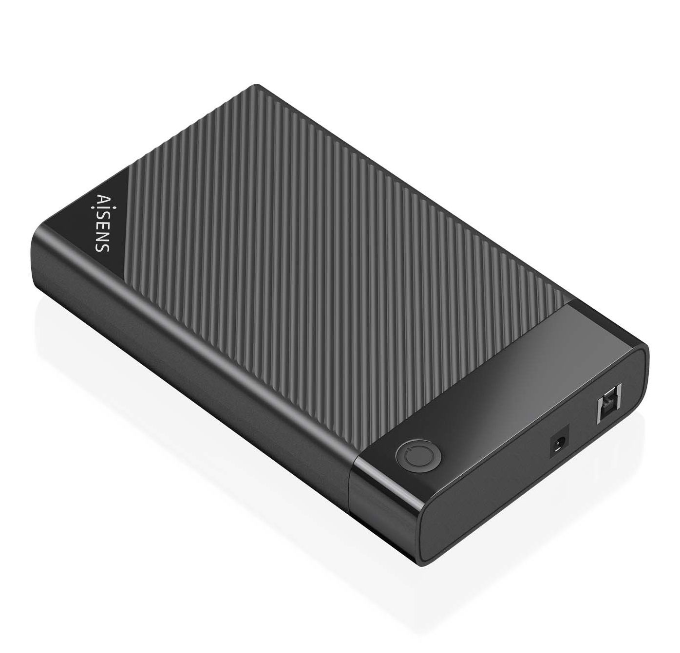 Caja Externa Para Disco Duro De 3.5" Aisens Ase-3529B/ USB 3.1/ Sin Tornillos