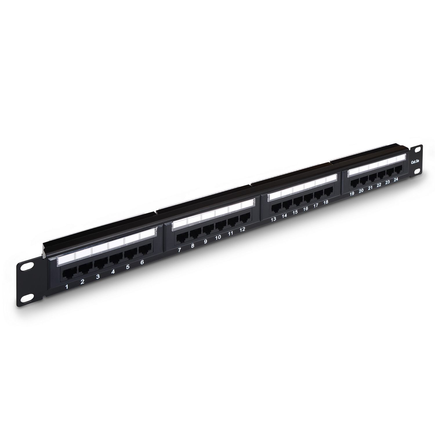 Patch Panel Aisens A141-0307/ 24 Puertos/ Cat.5E/ Altura 1U