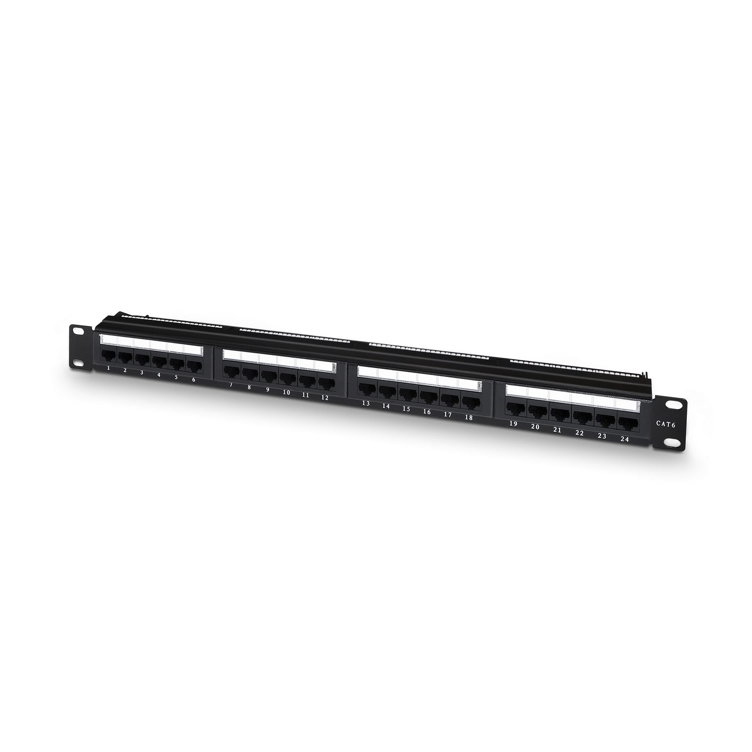 Patch Panel Aisens A141-0509/ 24 Puertos/ Cat.6/ Altura 1U/ Gestión De Cables