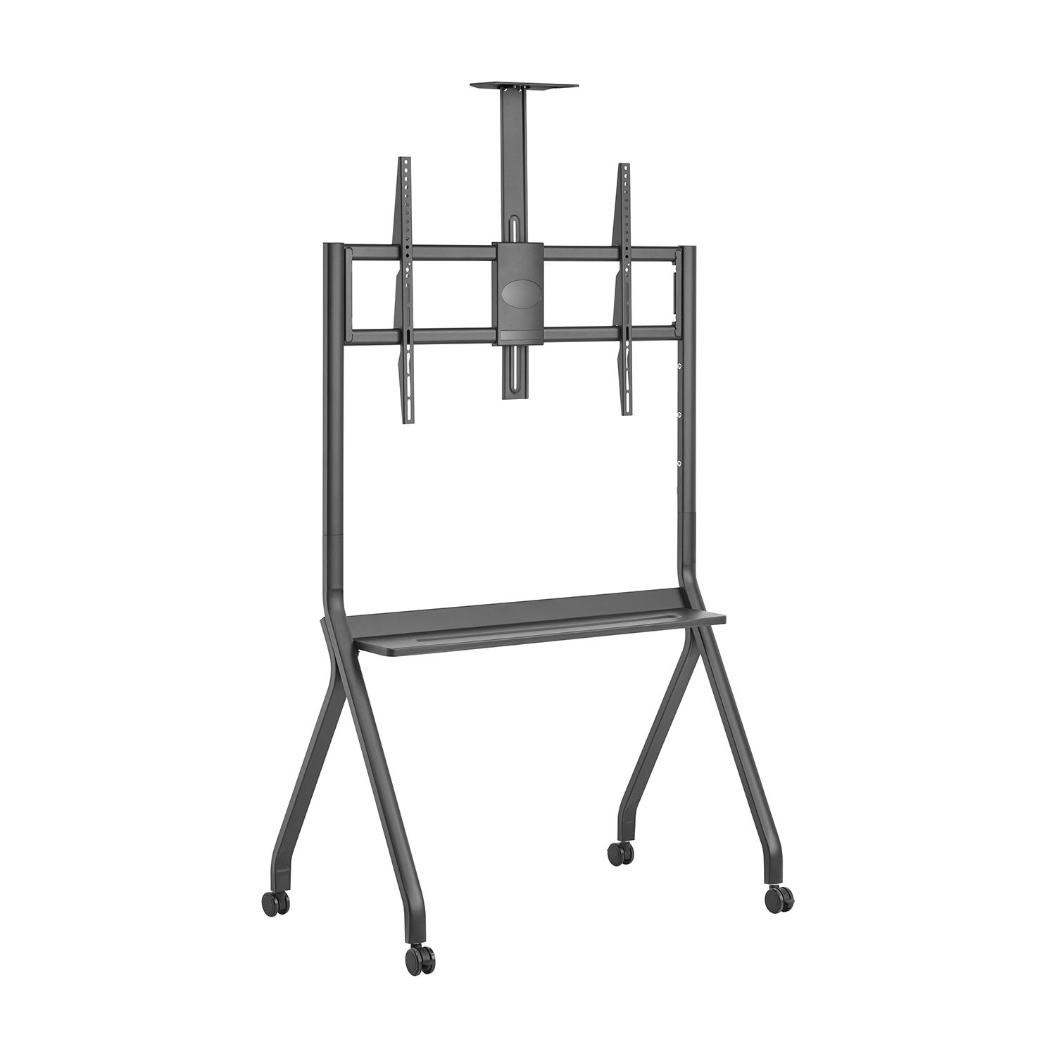 Soporte De Suelo Con Ruedas Aisens Ft86fe-369 Para Tv De 55-100"/ Hasta 120Kg