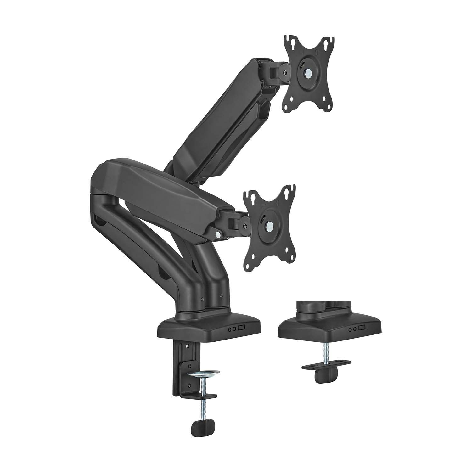 Soporte De Mesa Con Contrapeso Para 2 Monitores O Tv Aisens Dt32tsr-221/Giratorio/ Inclinable/ Hasta 9Kg