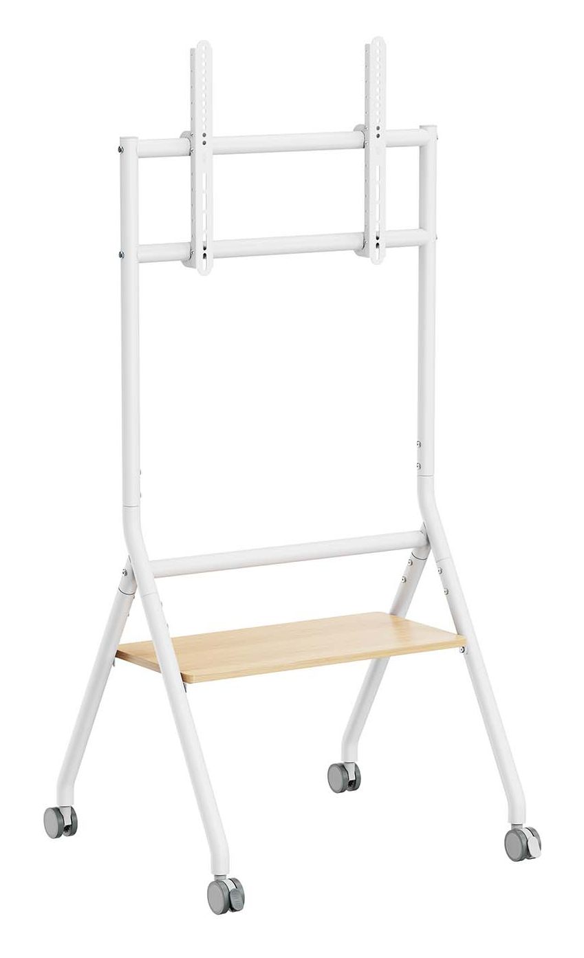 Soporte De Suelo Con Ruedas Aisens Ft86fe-331 Para Tv De 37-86"/ Hasta 50Kg