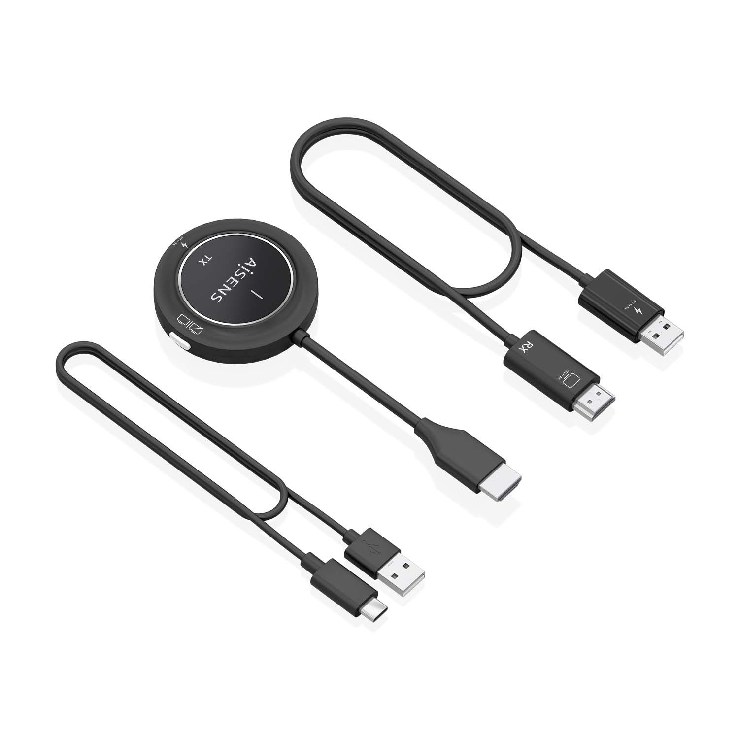 Adaptador/Transmisor De Vídeo Inalámbrico HDMI Aisens Aswl-H2k30m002-Bk