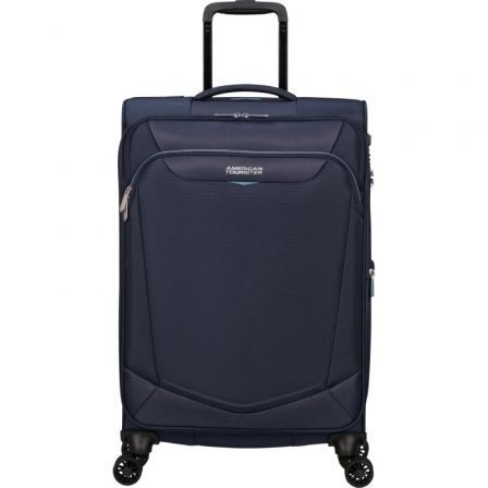 Maleta Mediana American Tourister Summerride Spinner 69Cm/ 69X43x29cm/ 4 Ruedas/ Azul Marino