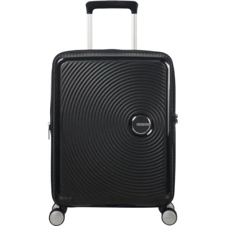 Maleta De Cabina American Tourister Soundbox Spinner 55Cm/ 55X40x20cm/ 4 Ruedas/ Negra
