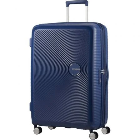 Maleta Grande American Tourister Soundbox Spinner 77Cm/ 77X51.5X29.5Cm/ 4 Ruedas/ Azul Marino