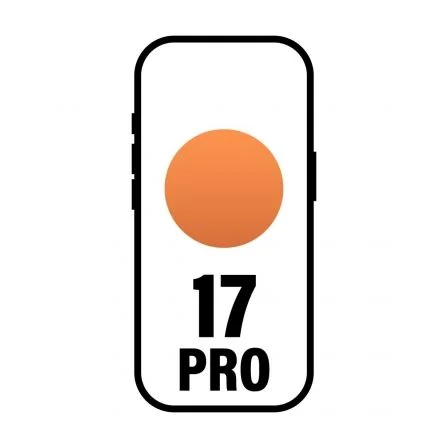 Smartphone Apple Iphone 17 Pro 1 TB/ 6.3"/ 5G/ Naranja Cosmico