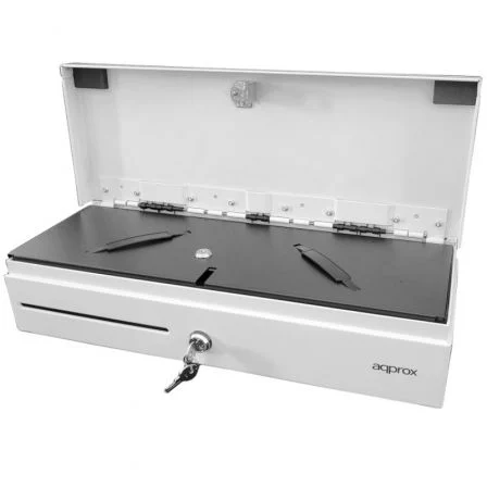 Cajón Portamonedas Approx Appcash02fliptopwh/ Manual Y Automático/ Blanco