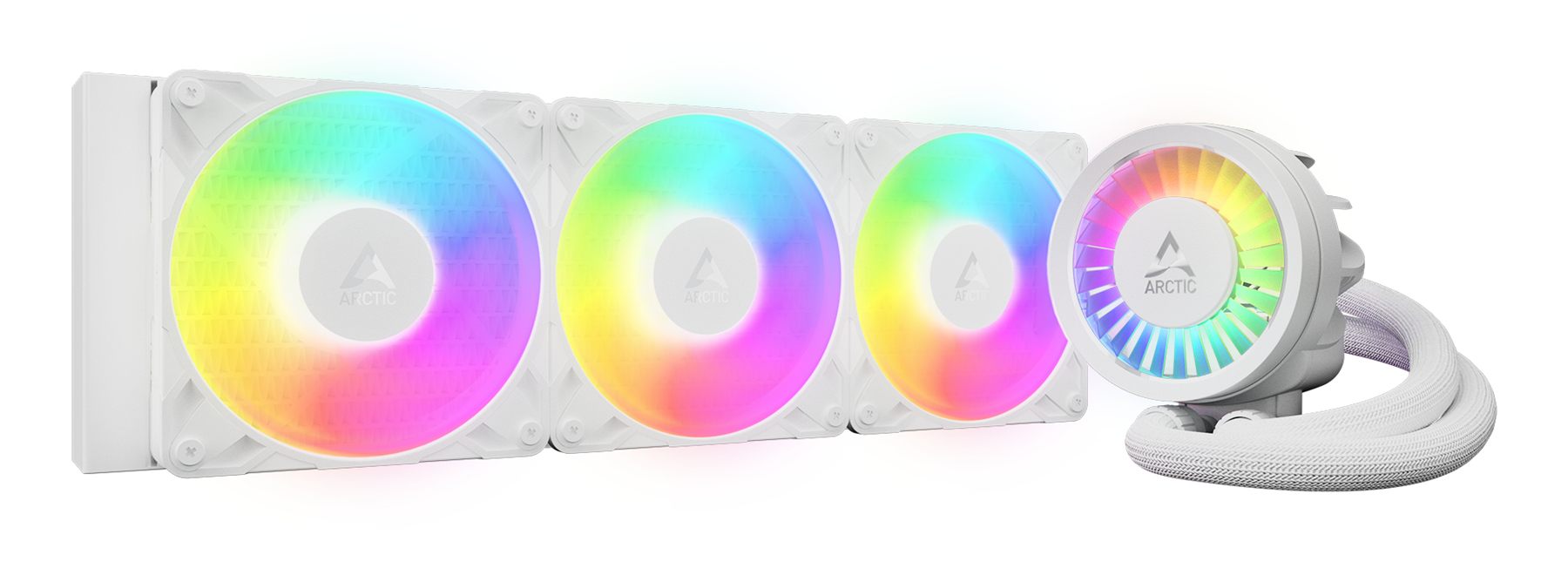 Sistema De Refrigeración Líquida Arctic Liquid Freezer Iii Pro 360 A-Rgb/ Blanco